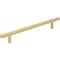 Elements 160 mm Center-to-Center Brushed Gold Naples Cabinet Bar Pull 220BG - alternate 1